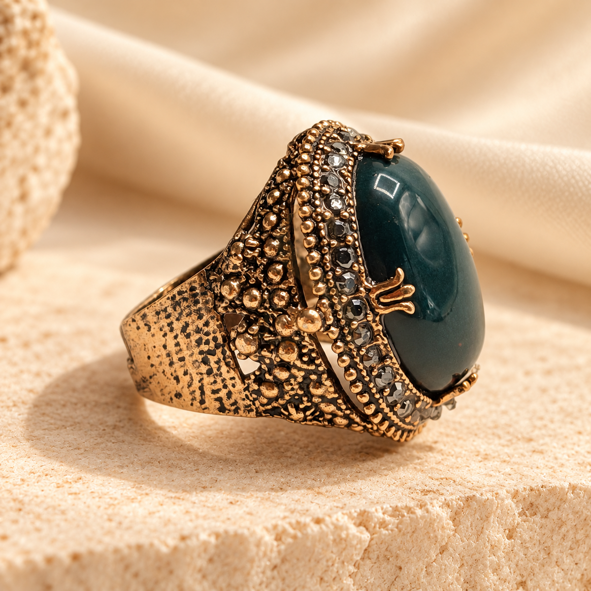 Esma Sultan Imperial Aqeeq Ring - collection view