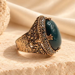 Esma Sultan Imperial Aqeeq Ring - collection view