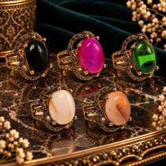 Fatimah Sultan Imperial Aqeeq Ring - main view