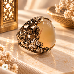 Kosem Sultan Aqeeq Ring - Variant A