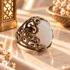 Kosem Sultan Aqeeq Ring - Variant B
