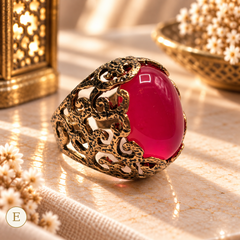 Kosem Sultan Aqeeq Ring - Variant E