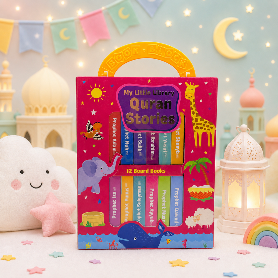 My Little Library Quran Stories twelve board book set for young children