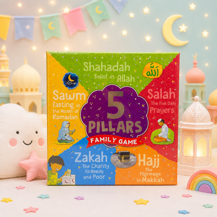 Five Pillars Family Game for learning about Shahadah Salah Sawm Zakah and Hajj
