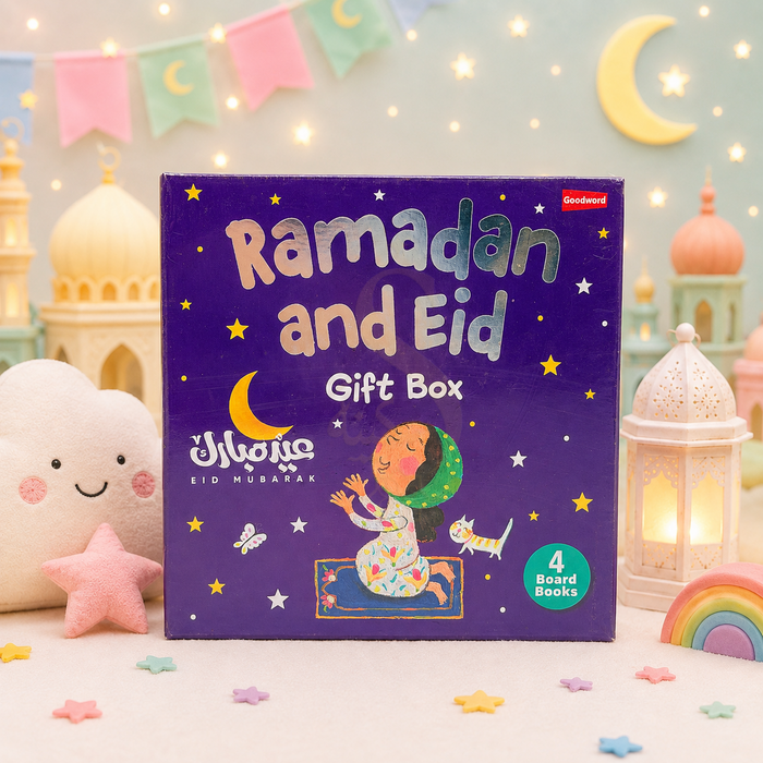 Ramadan and Eid Gift Box containing four illustrated board books for young children