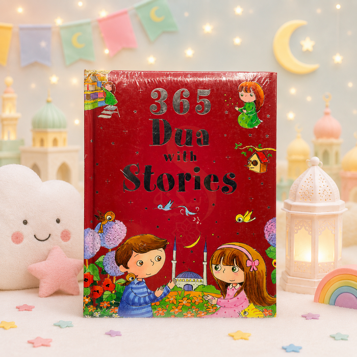 365 Dua with Stories illustrated hardback Islamic book for children